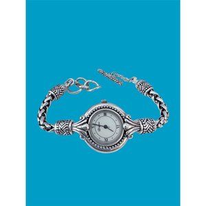 Brighton Retired Calgary Toggle Bracelet Chain Watch New Battery Ladies